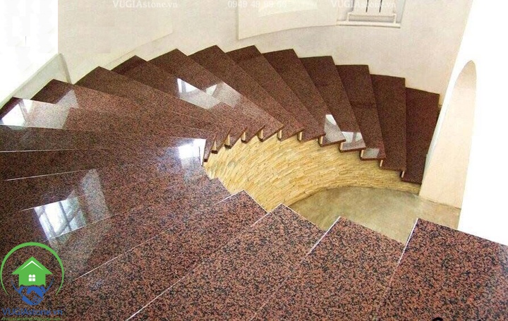 Đá tự nhiên đỏ hoa phượng