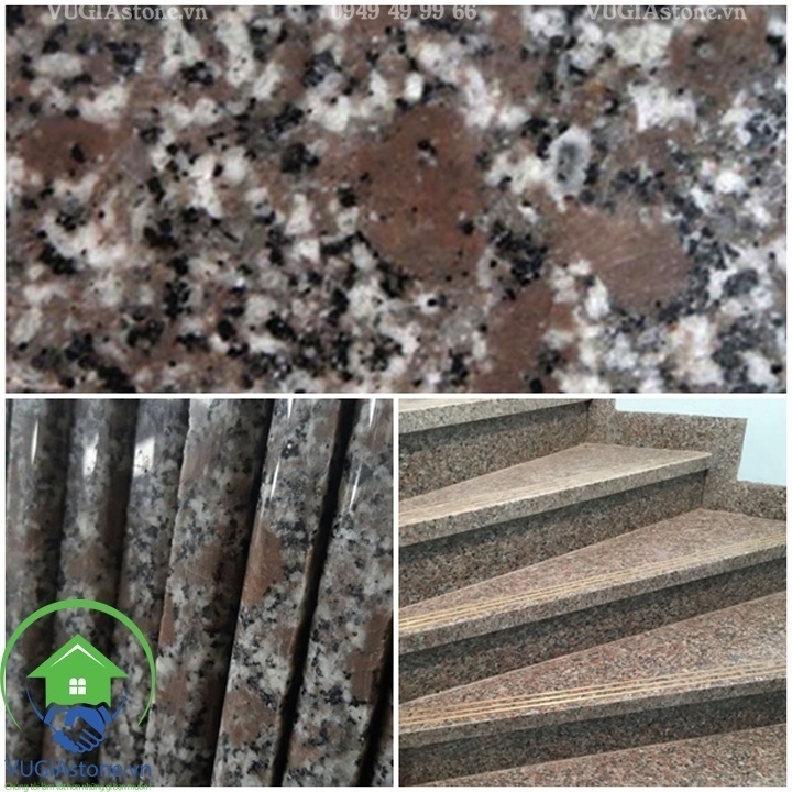 Đá tự nhiên tím hoa cà