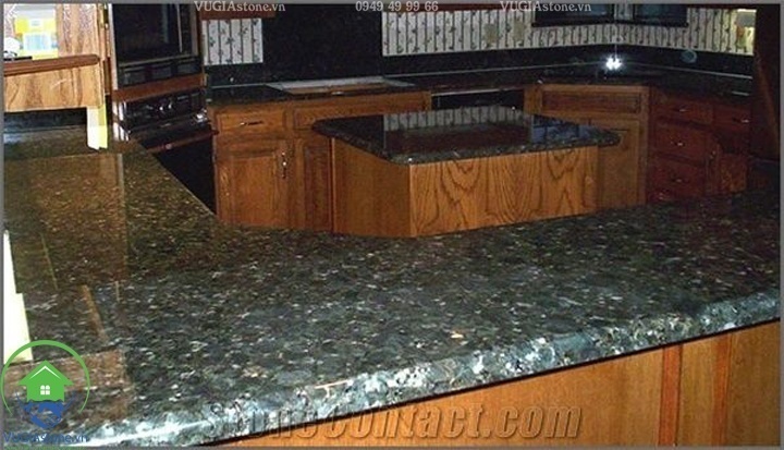 Mặt bếp đá xanh cổ vịt