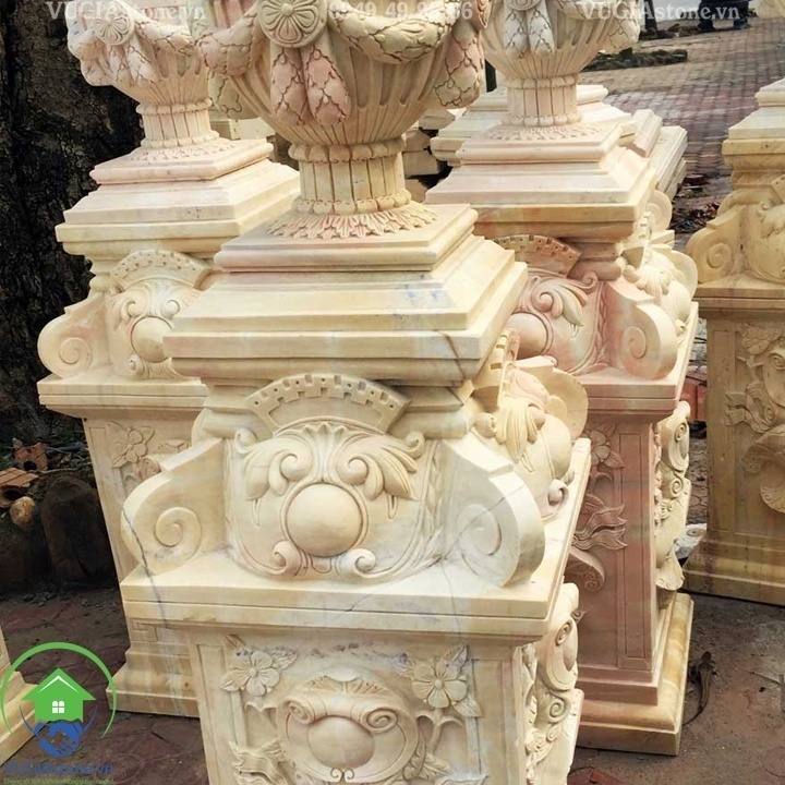 Đá marlbe tự nhiên rosa light