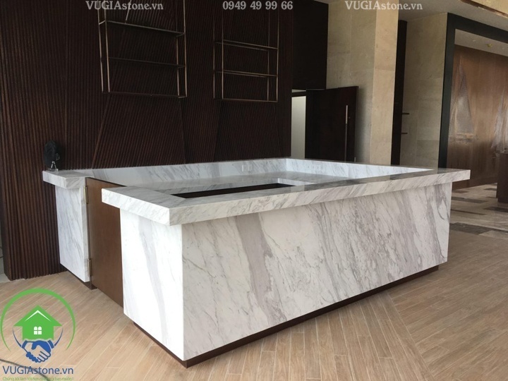 Đá marble Trắng Hy Lạp (Volakas)