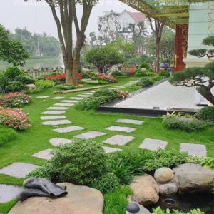 Mẫu đá sân vườn hiện đại, tinh tế