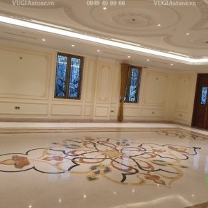 Lát sàn đá kem marfil tự nhiên