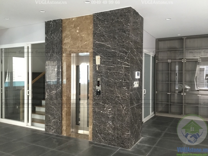 mẫu ốp đá marble xám Ý