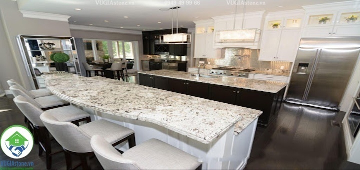 Đá granite Brazil làm mặt bếp