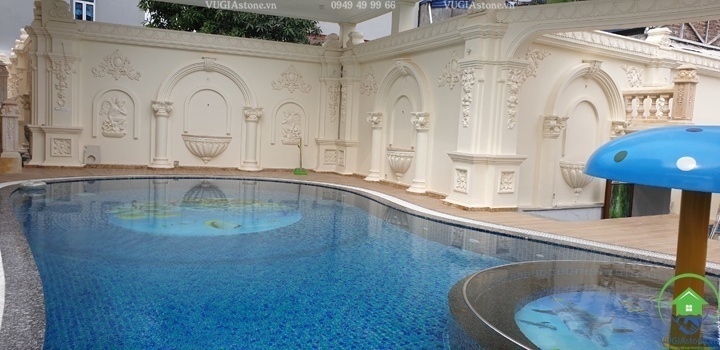 Sàn cubic bể bơi